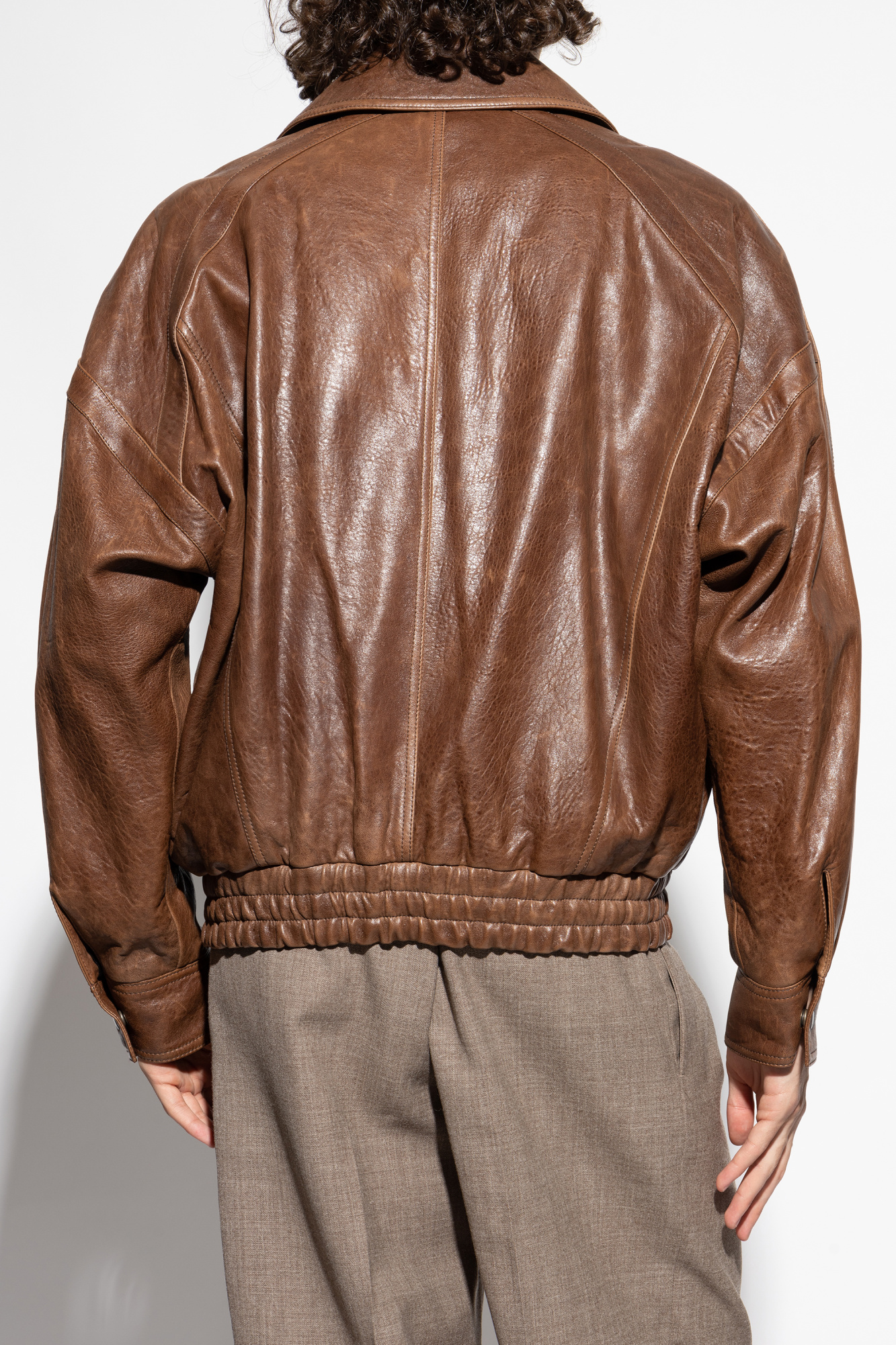 Saint Laurent Lambskin leather jacket | Men's | Vitkac